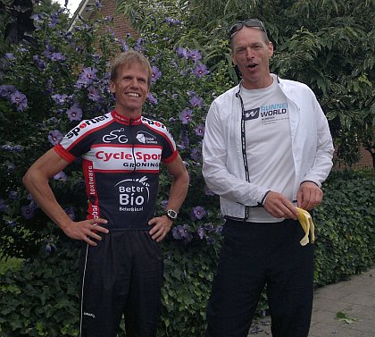 De enige echte Nederlandse kampioenen van 2013, Ben Plantinga en Pieter Aben (en een banaan) De enige echte Nederlands kampioenen van 2013, Ben Plantinga en Pieter Aben (en een banaan)