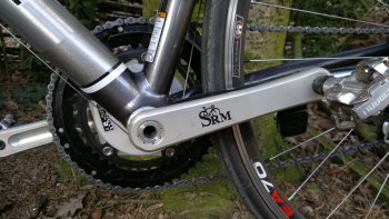 Een SRM op mijn trainingsfietsje Een SRM op mijn trainingsfietsje